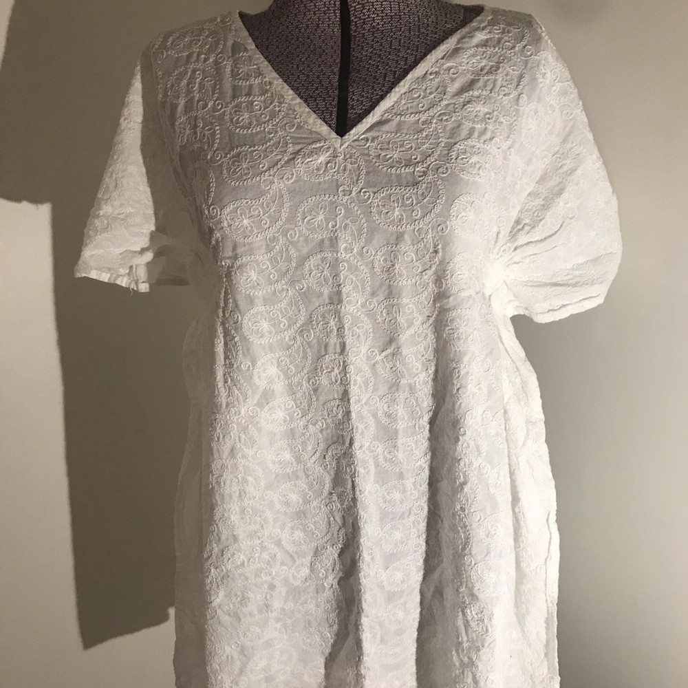 Step in style swim coverup